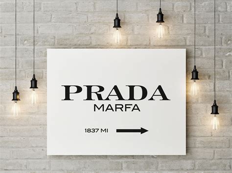 prada poster marfa